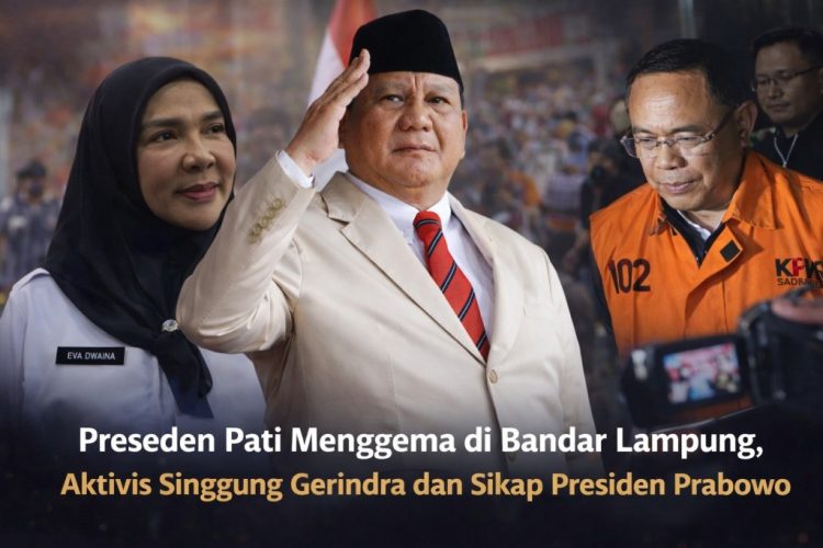 Aktivis Lampung Singgung Preseden Pati dan Konsistensi Negara Hukum