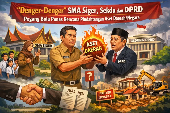 Rencana Hibah SD untuk SMA Siger, Sekda dan DPRD Hadapi Ujian Transparansi