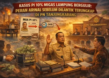 Sidang PI 10% Migas Lampung Buka Dugaan Intervensi Arinal Saat Masih Gubernur Terpilih