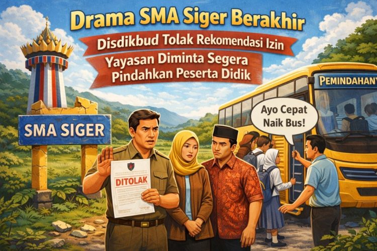 SMA Siger Tak Direkomendasikan, Disdikbud Selamatkan Peserta Didik