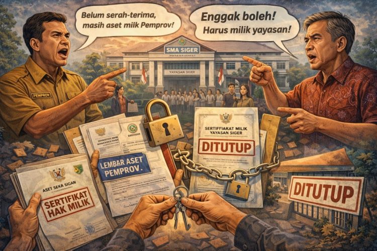 Thomas Jawab Kontroversi Aset SMA Siger, Izin Operasional Tergantung Kepemilikan