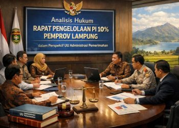 Pengelolaan PI 10% di Tengah Sengketa Hukum, Apakah Pemprov Lampung Melanggar AUPB?