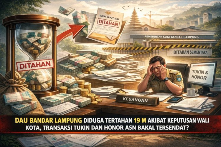 Kepala BKAD Belum Definitif, Dana Transfer Pusat Bandar Lampung Diduga Tersendat