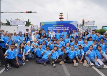 Tugu Adipura Jadi Pusat Euforia Kick Off Piala Dunia 2026