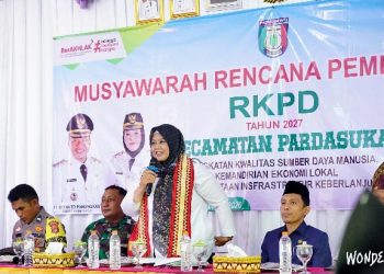 Peningkatan SDM dan UMKM Jadi Sorotan Musrenbang Kecamatan Pardasuka 2027