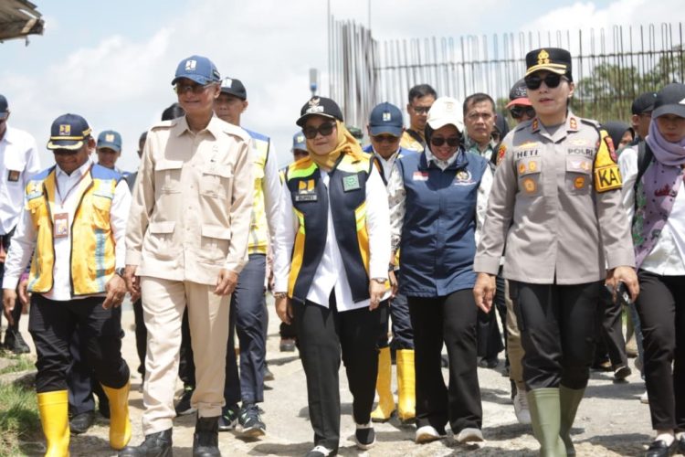 Pembangunan Jembatan Way Bungur Terpantau, Bupati Ela Tegaskan Dukungan Masyarakat