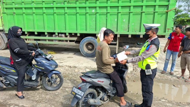 Disiplin Berlalu Lintas Masih Rendah, 1.075 Pelanggar Terjaring Operasi di Pringsewu