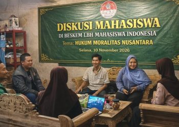 Hukum Tak Boleh Kering Nilai, Diskusi LBH Mahasiswa Indonesia Angkat Moralitas Nusantara