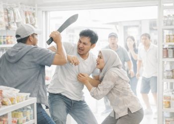 Datang Pura-Pura Tanyakan Golok, Pria Tak Dikenal Bacok Pemilik Ruko di Lampung Selatan