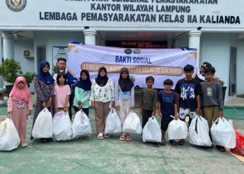 Aksi Nyata Kepedulian, Lapas Kalianda Bantu Warga di Sekitar Lembaga