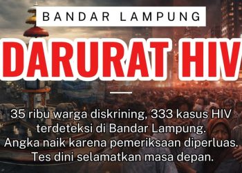 Dinkes Catat Lonjakan Kasus HIV 2025, Bandar Lampung Fokus Edukasi Publik