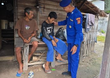 Di Bulan Ramadhan, Sat Polairud Lampung Selatan Berikan Bantuan untuk Nelayan
