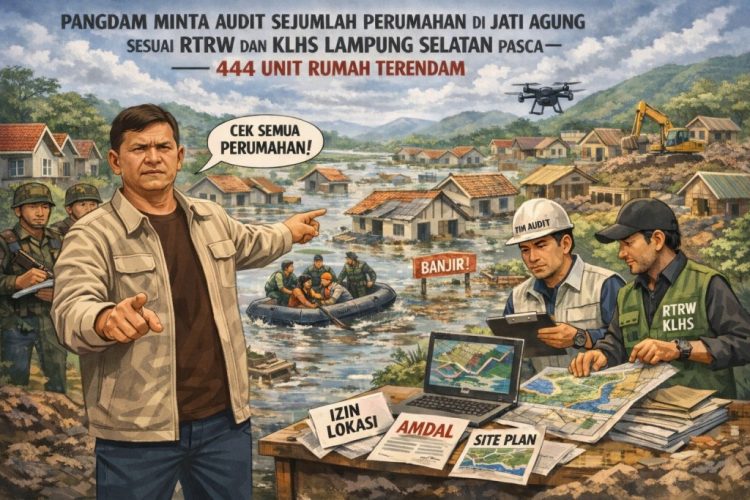 Dugaan Ketidaksinkronan RTRW dan KLHS, Pangdam Minta Audit Perumahan Jati Agung