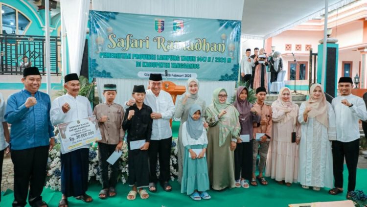 Wagub Lampung Jihan Nurlela Buka Pasar Murah di Gisting, Bantu Warga Hadapi Ramadan