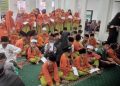 Masjid Al Ishlah Pringsewu Dipenuhi Kebahagiaan, 100 Anak Yatim Terima Santunan Ramadhan