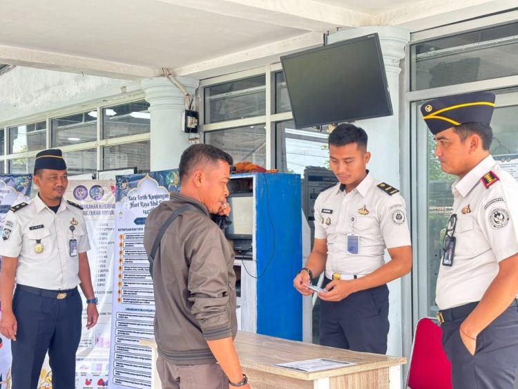 Sambut Lebaran, Lapas Kalianda Sesuaikan Alur Kunjungan Warga Binaan