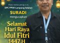 Idulfitri 1447 H, Ketua PPWI Lamsel Ajak Perkuat Persatuan dan Kualitas Informasi