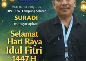 Idulfitri 1447 H, Ketua PPWI Lamsel Ajak Perkuat Persatuan dan Kualitas Informasi