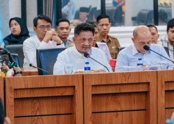 Dudy Purwagandhi dan Rahmat Mirzani Djausal Pimpin Rakor Persiapan Angkutan Lebaran 2026 di Lampung