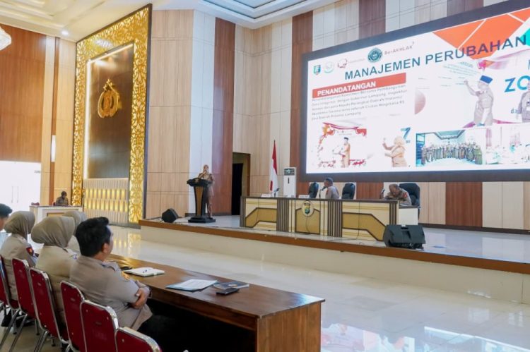 Pemprov Lampung Dorong Zona Integritas, Layanan Publik Lebih Transparan dan Akuntabel