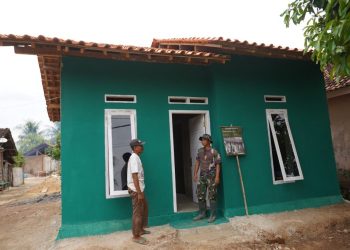 Rumah Baru untuk Suhono, TMMD Hadirkan Hunian Layak bagi Warga Pesawaran