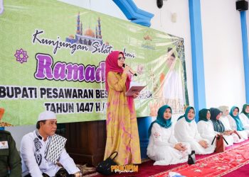 Perdana Safari Ramadan 1447 H, Pemkab Pesawaran Salurkan Bantuan dan Hibah Masjid