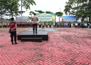 Dari Geopolitik Hingga Disiplin Internal, Kapolres Pesawaran Tekankan Integritas Anggota