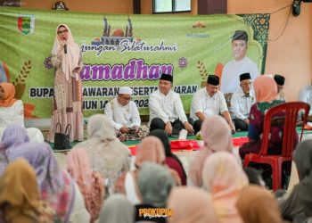 Bupati Pesawaran Tinjau Pasar Murah dan Bazar UMKM di Desa Gerning