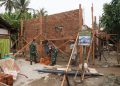 TMMD Kodim 0421 Lampung Selatan Percepat Pembangunan Rumah Warga di Pesawaran