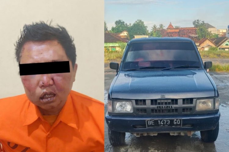 Dramatis, Pelaku Curi Mobil di Pringsewu Ditangkap Usai Kejar-kejaran