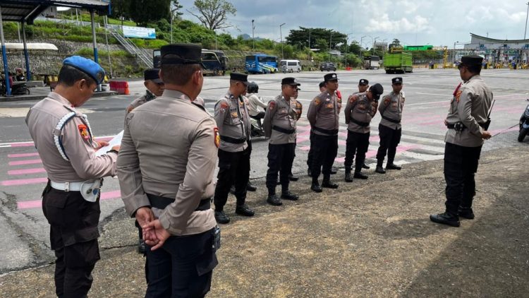 Polres Lampung Selatan Perketat Pengamanan Mudik, 257 Personel Disiagakan