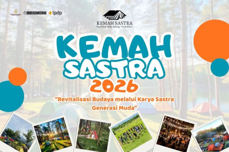 Ajang Kemah Sastra 2026: 20 Penulis Terpilih Siap Bertanding Puisi dan Cerpen