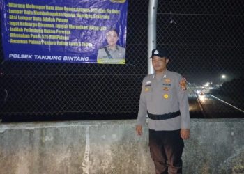 Polres Lampung Selatan Perketat Pengamanan JPO di Jalur Tol Bakter