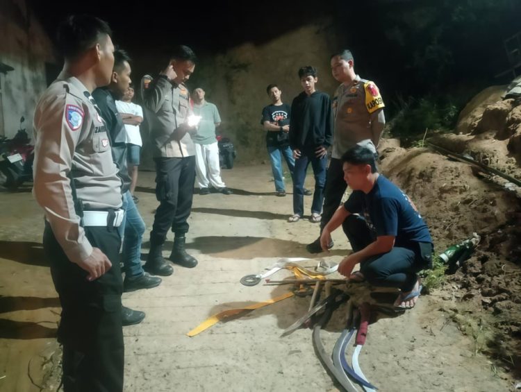 Aksi Tawuran Remaja di Jalinsum Pringsewu Dibubarkan Polisi, Senjata Tajam Ditemukan