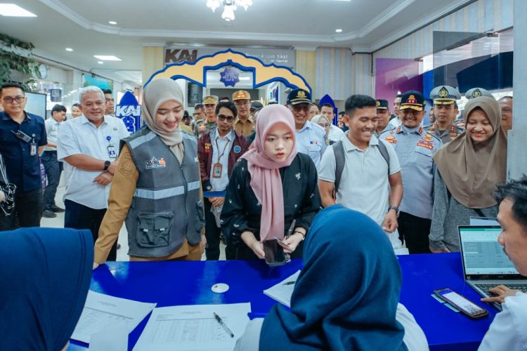 Program Mudik Gratis Lampung 2026, Wagub Jihan Lepas Pemudik ke Kampung Halaman