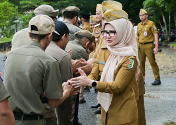 Halal Bihalal Pemkab Pesawaran, Bupati Tegaskan Tak Ada Rekrutmen Honorer Baru