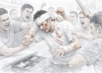 Luka Serius Usai Diamuk Warga, Pelaku Pencurian Way Huwi Dikawal Polisi