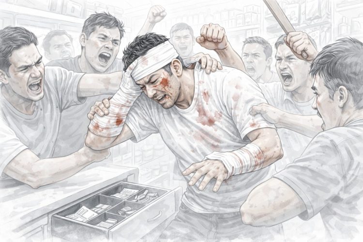 Luka Serius Usai Diamuk Warga, Pelaku Pencurian Way Huwi Dikawal Polisi