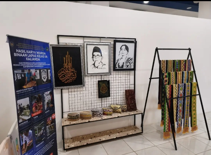 Lounge Imigrasi Jadi Panggung Karya WBP Lapas Kalianda