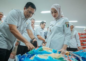 Sidak TPID Lampung, Wagub Jihan Pastikan Harga Stabil dan Pangan Aman Jelang Idulfitri 1447 H