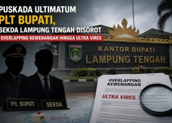 Jabatan Plt Setahun, PUSKADA Sebut Ada Kejanggalan Serius di Birokrasi Lampung Tengah