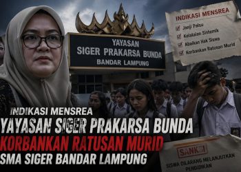 Ketika Dugaan Mens Rea Mengemuka, Nasib Siswa SMA Siger Dipertanyakan
