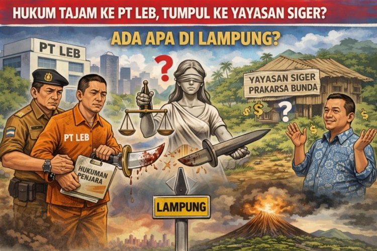 PT LEB Disidangkan, Yayasan Siger Aman? Ada Apa dengan Hukum di Lampung