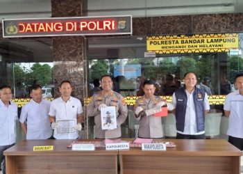 Pelaku Penusukan Maut di Bandar Lampung Dibekuk dalam Waktu Singkat