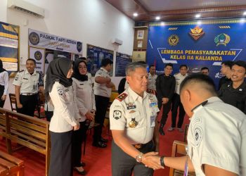 Lapas Kalianda Dapat Penguatan Langsung dari PLH Kakanwil Ditjenpas Lampung