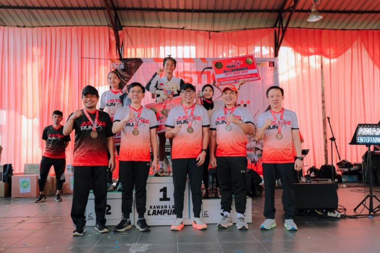 Gubernur Lampung Kampanyekan Hidup Sehat Melalui Lomba Lari Justice Run