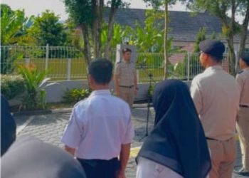 Kantor Pertanahan Tanggamus Dorong Pelayanan Prima Lewat Apel Pagi