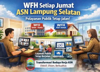 Mulai April 2026, ASN Lampung Selatan WFH Setiap Jumat
