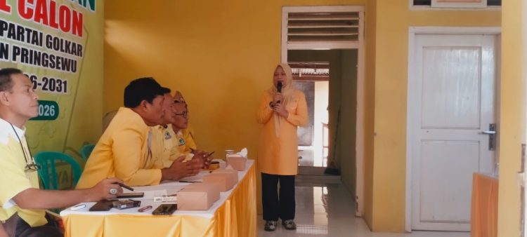 Visi MENANG Jadi Strategi Ririn Perkuat Golkar Pringsewu