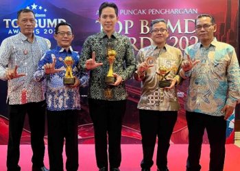 Perumda Tirta Jasa Lampung Selatan Diapresiasi di Ajang Nasional